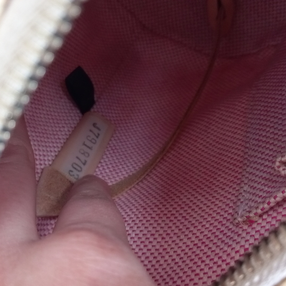 ❌️🚫 SOLD! Dooney & Bourke Vintage Coated Cotton Crossword Bucket Bag & Wallet - Picture 13 of 16